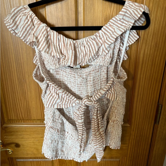 Anthropologie Seersucker Tank - Picture 2 of 4